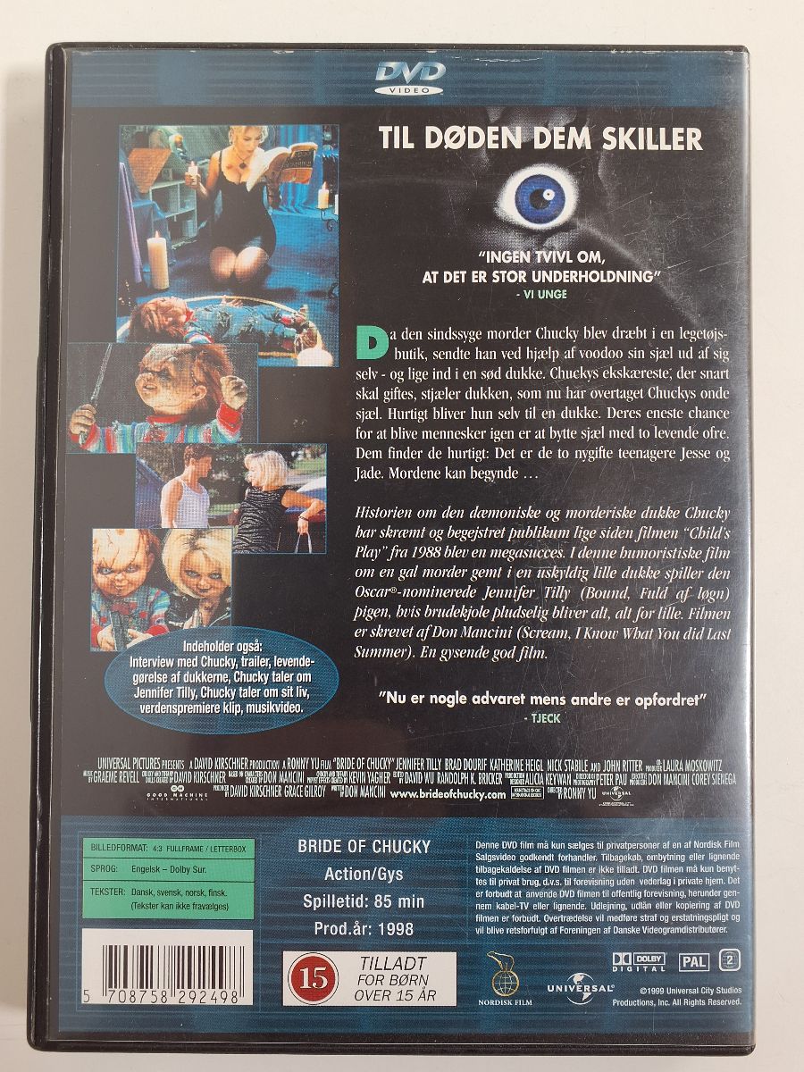 Dvd Bride of Chucky